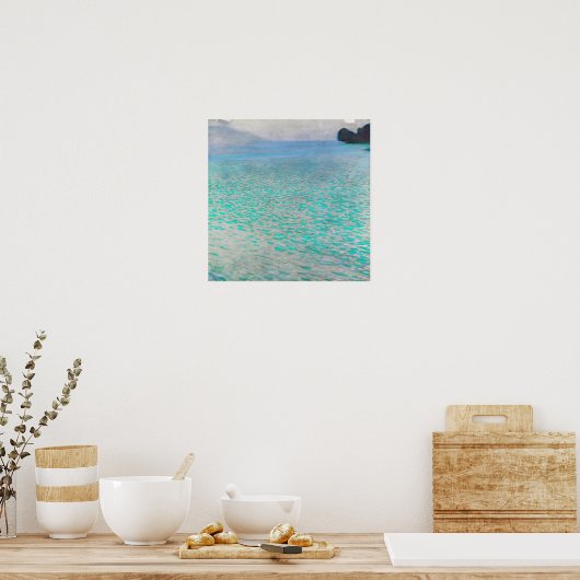 Gustav Klimt - Attersee Poster (Küche)