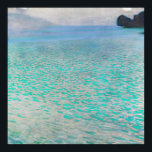 Gustav Klimt - Attersee Poster<br><div class="desc">Attersee - Gustav Klimt, Öl auf Leinwand, 1910</div>