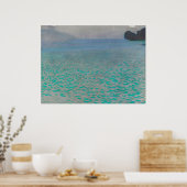 Gustav Klimt Attersee Poster (Küche)