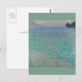 Gustav Klimt Attersee Postkarte (Vorne/Hinten)