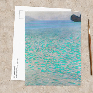 Gustav Klimt - Attersee Postkarte
