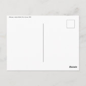 Gustav Klimt - Attersee Postkarte (Rückseite)