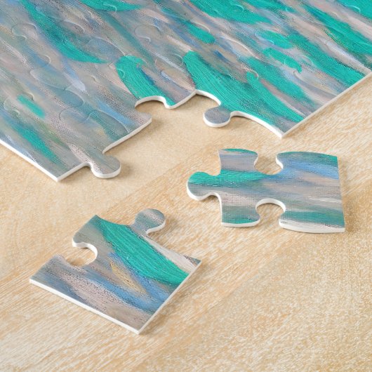 Gustav Klimt - Attersee Puzzle (Seite)