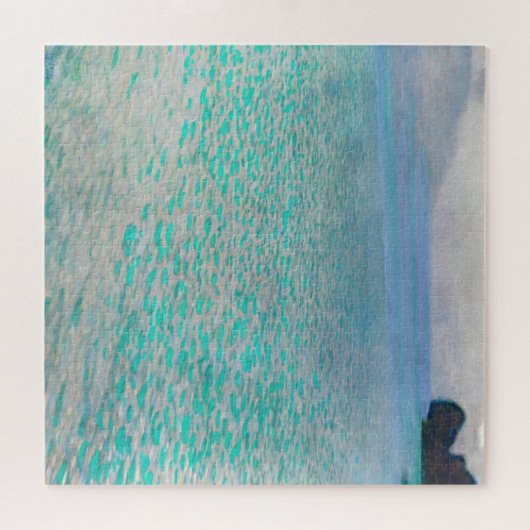 Gustav Klimt - Attersee Puzzle (Horizontal)