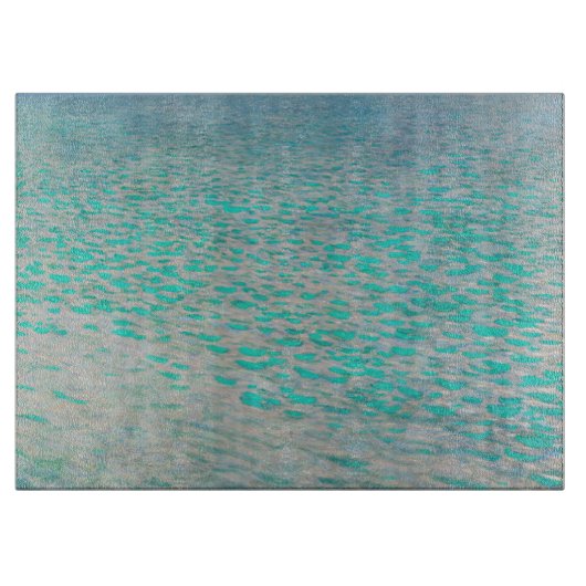 Gustav Klimt - Attersee Schneidebrett (Vorderseite)
