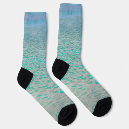 Gustav Klimt - Attersee Socken (Rechts)