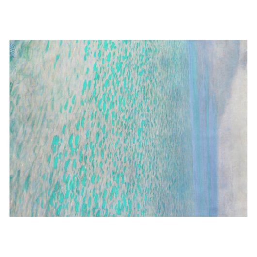 Gustav Klimt - Attersee Tischdecke (Vorderseite (Horizontal))