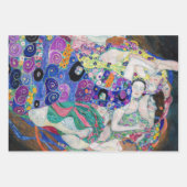 Gustav Klimt - Auswahl der Meisterwerke Geschenkpapier Set (Vorderseite 3)
