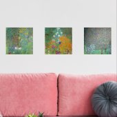 Gustav Klimt - Auswahl der Meisterwerke im Garten Bilderwand Sets (Wohnzimmer)