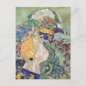 Gustav Klimt - Baby (Cradle) Fine Art Postkarte (Vorderseite)
