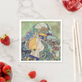 Gustav Klimt - Baby (Cradle) Fine Art Serviette (Beispiel)