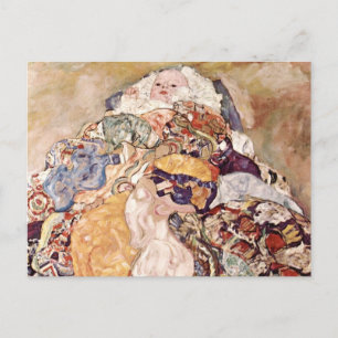 Gustav Klimt ~ Baby Postkarte