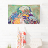 Gustav Klimt - Baby / Wiege Banner (Insitu)