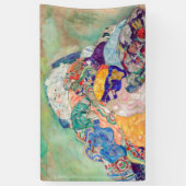 Gustav Klimt - Baby / Wiege Banner (Vertikal)