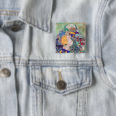 Gustav Klimt - Baby / Wiege Button (Beispiel)