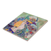 Gustav Klimt - Baby / Wiege Fliese (Seite)
