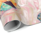 Gustav Klimt - Baby / Wiege Geschenkpapier (Rolleneckpunkt)