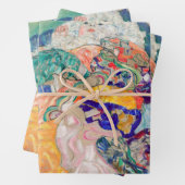 Gustav Klimt - Baby / Wiege Geschenkpapier Set (Beispiel)
