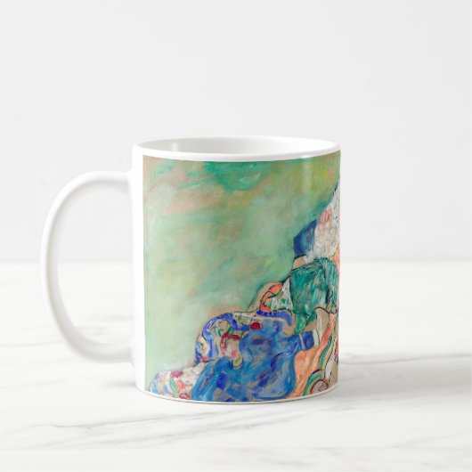 Gustav Klimt - Baby / Wiege Kaffeetasse (Links)