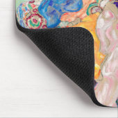 Gustav Klimt - Baby / Wiege Mousepad (Ecke)