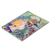 Gustav Klimt - Baby / Wiege Notizblock (Linke Seite)