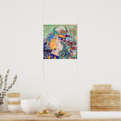 Gustav Klimt - Baby / Wiege Poster (Küche)
