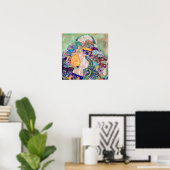 Gustav Klimt - Baby / Wiege Poster (Heimbüro)