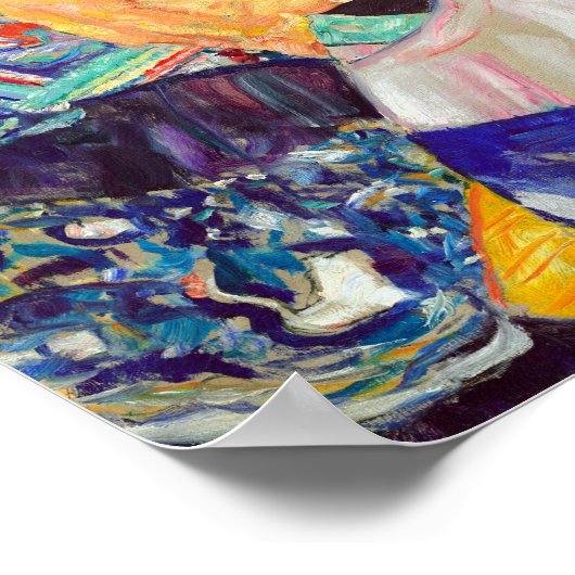 Gustav Klimt Baby (Wiege) Poster (Ecke)