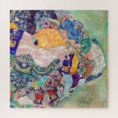 Gustav Klimt - Baby / Wiege Puzzle (Horizontal)