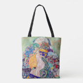 Gustav Klimt - Baby / Wiege Tasche (Rückseite)