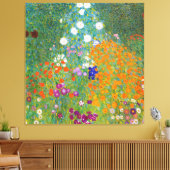 Gustav Klimt - Bauerngarten (1907) Leinwanddruck (Insitu (Wohnzimmer))