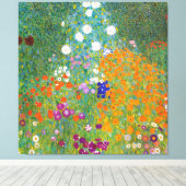 Gustav Klimt - Bauerngarten (1907) Leinwanddruck (Insitu (Holzboden))