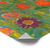 Gustav Klimt // Bauerngarten // Bauerngarten Poster (Ecke)