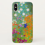 Gustav Klimt Bauerngarten Fantastische Bergwelten Case-Mate iPhone Hülle<br><div class="desc">Gustav Klimt Bauerngarten Blumengarten Kunstschmuck</div>