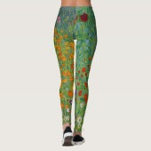 Gustav Klimt Bauerngarten Fantastische Bergwelten Leggings (Rückseite)