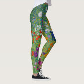Gustav Klimt Bauerngarten Fantastische Bergwelten Leggings (Rechts)