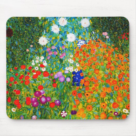 Gustav Klimt , "Bauerngarten" Mousepad (Vorne)