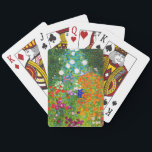 Gustav Klimt , "Bauerngarten" Spielkarten<br><div class="desc">私 はGustav Klimtが 好 な 人 き の た</div>