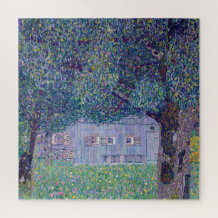 Gustav Klimt - Bauernhaus in Oberösterreich Puzzle