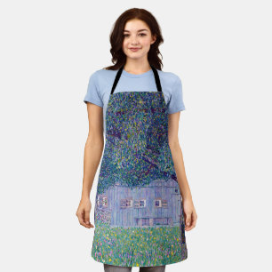 Gustav Klimt - Bauernhaus in Oberösterreich Schürze