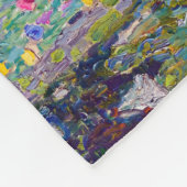 Gustav Klimt - Bauernhof in Oberösterreich Fleecedecke (Ecke)