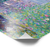 Gustav Klimt - Bauernhof in Oberösterreich Fotodruck (Ecke)