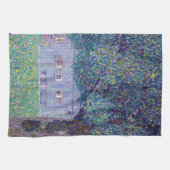 Gustav Klimt - Bauernhof in Oberösterreich Geschirrtuch (Horizontal)