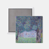 Gustav Klimt - Bauernhof in Oberösterreich Magnet (Vorderseite/Rückseite)