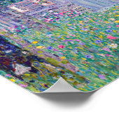 Gustav Klimt - Bauernhof in Oberösterreich Poster (Ecke)