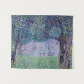 Gustav Klimt - Bauernhof in Oberösterreich Wandteppich (Vorderseite (Horizontal))