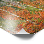 Gustav Klimt - Bauernhof mit Birkenbäumen Fotodruck (Ecke)