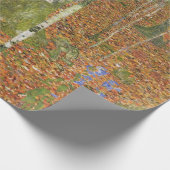 Gustav Klimt - Bauernhof mit Birkenbäumen Geschenkpapier (Ecke)