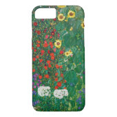 Gustav Klimt - Bauernhof mit Sonnenblumen Case-Mate iPhone Hülle (Rückseite)