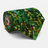 Gustav Klimt - Bauernhof mit Sonnenblumen Krawatte (Gerollt)